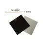 100 carrés angles droits double face blanc et noir
