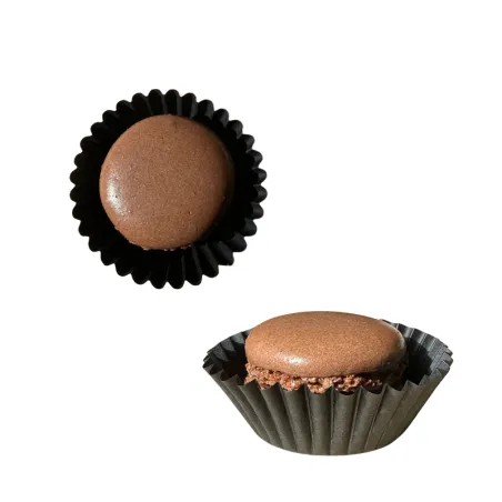 Caissette plissée noire Nordia pour gâteaux et pâtisseries Caissette plissée noire Nordia pour gâteaux et pâtisseries