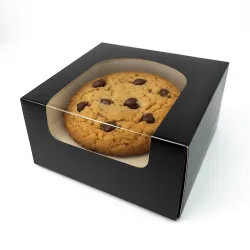 BOITES PATISSIERE NOIRE A FENETRE