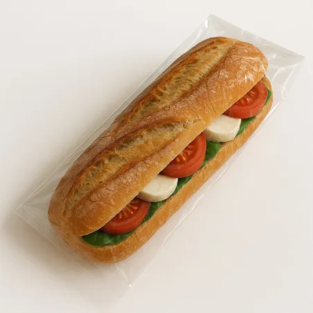 SAC SANDWICH TRANSPARENT POLYPRO AVEC SOUFFLET SAC SANDWICH TRANSPARENT POLYPRO AVEC SOUFFLET