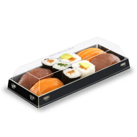 Boite d’emballage pour sushi, emballage alimentaire en carton Boite d’emballage pour sushi, emballage alimentaire en carton