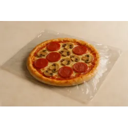 Format Liasse pour pizza en plastique 12 microns