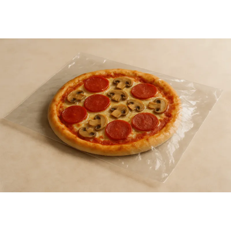 Format Liasse pour pizza en plastique 12 microns