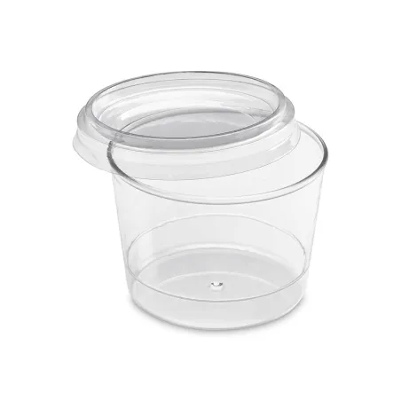 Verrine bodega plastique avec couvercle
