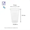 GOBELET SHAKER 250 CC EN PLASTIQUE