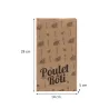 SAC PAPIER KRAFT DEMI POULET ROTI