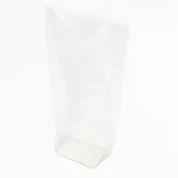 Sachet polypro fond carton neutre transparent