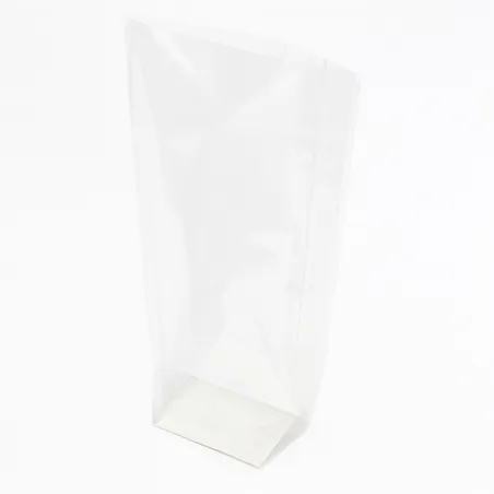 Sachet polypro fond carton neutre transparent Sachet polypro fond carton neutre transparent