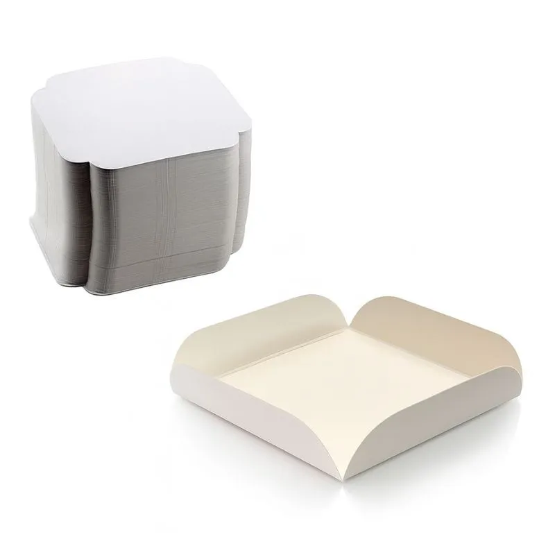 support carton carré rainé Papa France