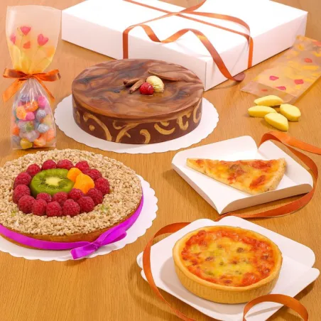 support carton carré rainé Papa France