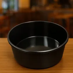 Bol salade réutilisable noir mat Papa France