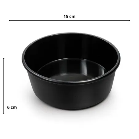 Bol salade réutilisable noir mat Papa France