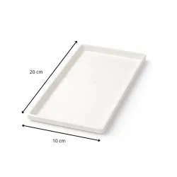 assiette cake canne à sucre 20 X 10 cm