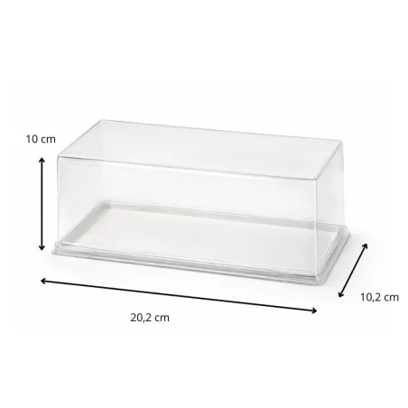 couvercle boite à cake 20 X 10 X 10 cm