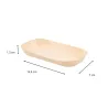 barquette bois wood 14,5x7 cm