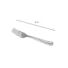 fourchette plastique argent réutilisable
