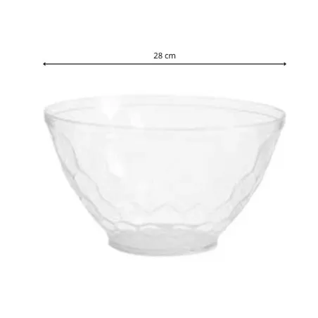 saladier réutilisable blanc 28 cm
