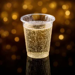Verres élégants en plastique premium réutilisables Diamond