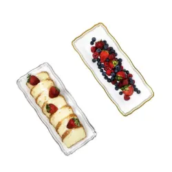 Plateaux réutilisables blanc et OR/Argent