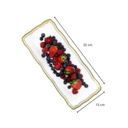 Plateaux Réutilisables Élégants – Pour Buffets, Cocktails & Réceptions