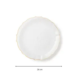 Assiettes Réutilisables Élégantes – Assiettes Premium pour Réceptions
