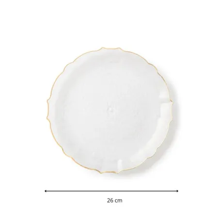 Assiettes Réutilisables Élégantes – Assiettes Premium pour Réceptions