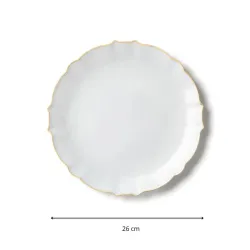 Assiettes Réutilisables Élégantes – Assiettes Premium pour Réceptions