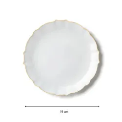 Assiettes Réutilisables Élégantes – Assiettes Premium pour Réceptions