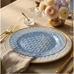 Assiettes Réutilisables Élégantes – Collection Premium pour Réceptions