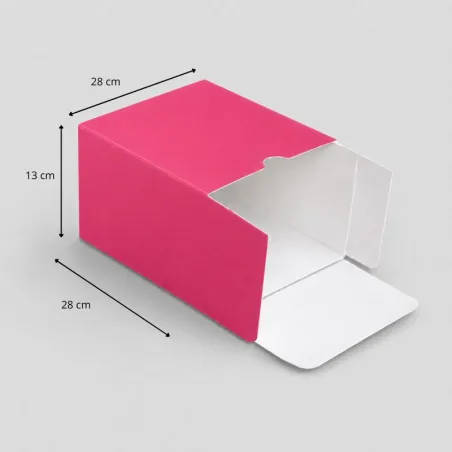 Boite à bûches Noël isolante et isotherme pour pâtissier et boulanger
