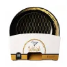 ASSIETTE COMBO WHISK BLEU OR P/32
