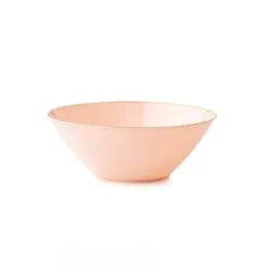 bol réutilisable rose
