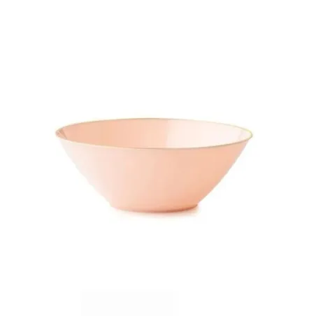 bol réutilisable rose