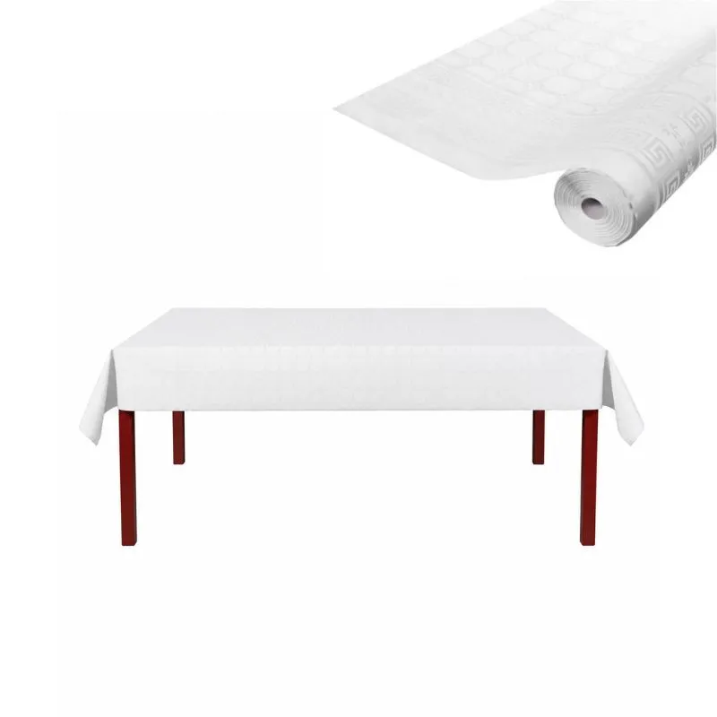 Nappe Papier Damassé en Rouleau – Élégante et Pratique