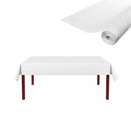 Nappe Papier Damassé en Rouleau – Élégante et Pratique