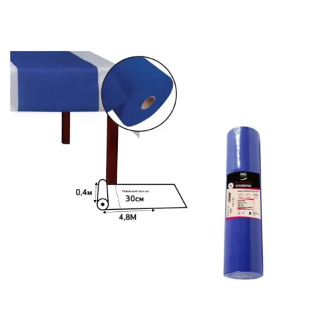 Set et chemin de table rouleau  rouleau spunbond bleu marine