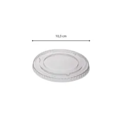 couvercle pot dessert cristal