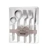 Ménagère Réutilisable Noble 40 Couverts – Blanc ou Argenté
