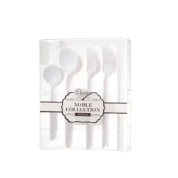 Ménagère Réutilisable Noble 40 Couverts – Blanc ou Argenté