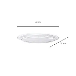 plateau transparent réutilisable