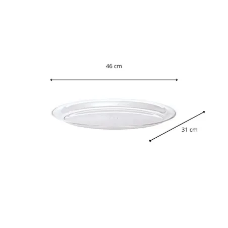 plateau transparent réutilisable
