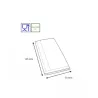 Sachet polypro fond plat