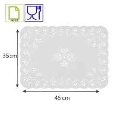 SUPPORT DENTELLE PAPIER CLASSIC NORDIA - 5