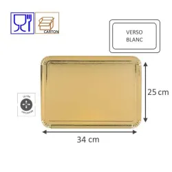PLATEAUX TRAITEUR CARTON NORDIA