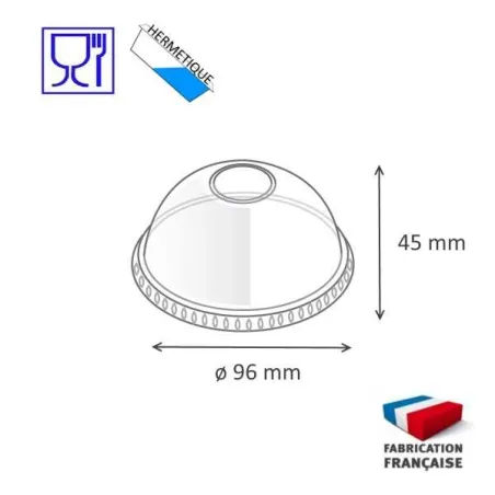 couvercle plastique dome couvercle plastique dome