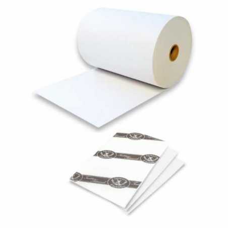 JAM PAPER Emballage Cadeau - Papier d'Emballage Glacé - 2,32 Sq M - Blanc -  2/Paquet : : Cuisine et Maison