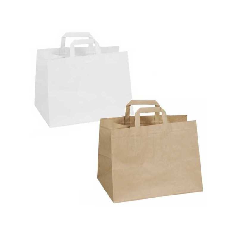 Pasamer 10pcs lot Cadeau Sacs en Papier avec poignée pour vêtements Shopping Maquillage Emballage Alimentaire 02 