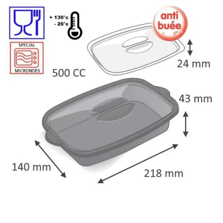 Barquette alimentaire pour repas chaud traiteur, boulangerie et snacking Barquette alimentaire pour repas chaud traiteur, boulangerie et snacking