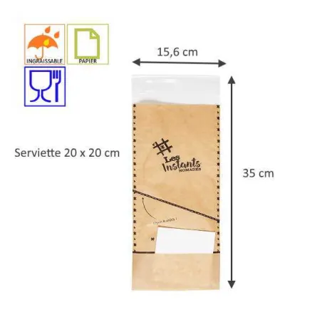 SAC SANDWICH INGRAISSABLE ET SCELLABLE FRESHBAG SAC SANDWICH INGRAISSABLE ET SCELLABLE FRESHBAG