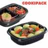 Barquette Micro-ondable COOKIPACK, emballage alimentaire pour snack et traiteur 